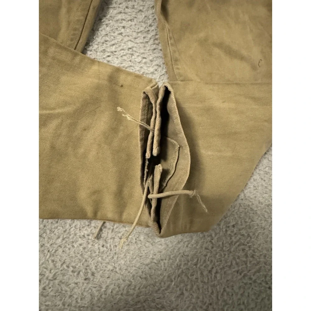 Men's VTG 30s 40s Boy Scout Khaki Breeches / Button Fly‎ Pants 1930s
